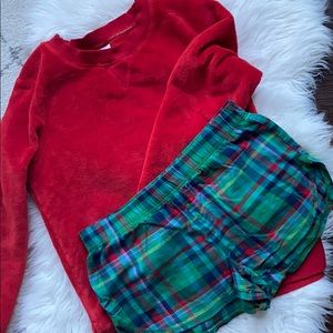Holiday inspired sleepwear